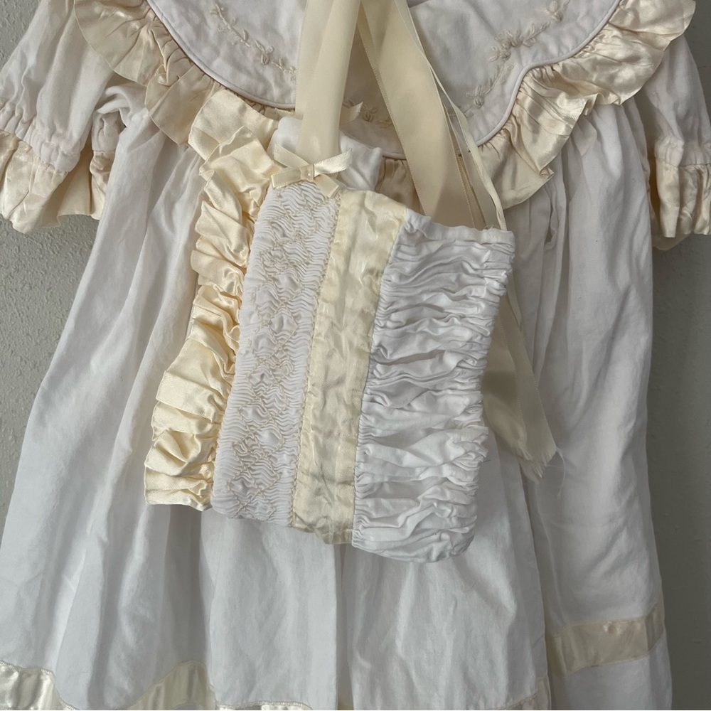 SOLD DO NOT BUY Strasburg Natalie Heirloom Dress With Bonnet Size 12 Months - Picture 13 of 16